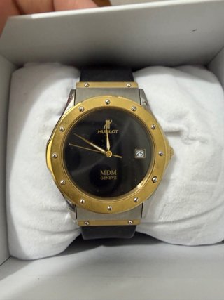 Hublot MDM Genève Acero y Oro Negro