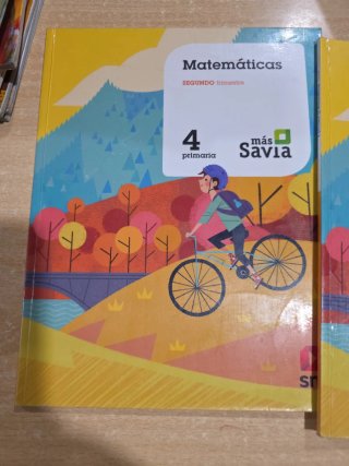 Libro de texto Matemáticas 4 Primaria