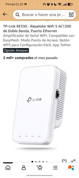 TP-Link RE330 Repetidor WiFi