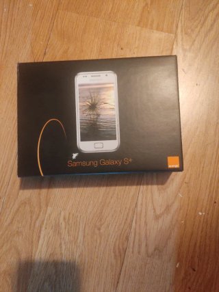 Caja Samsung Galaxy S+ Orange vacía
