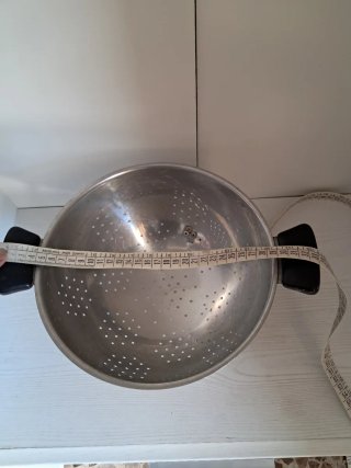 Colapasta vintage acciaio inox 18/10