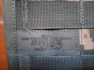 Conjunto lote US Army Molle II pouch ACU