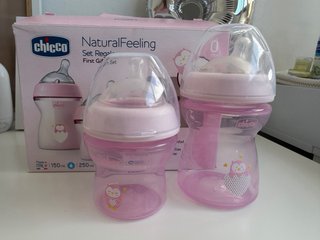 Biberones Chicco Natural Feeling Anticólicos