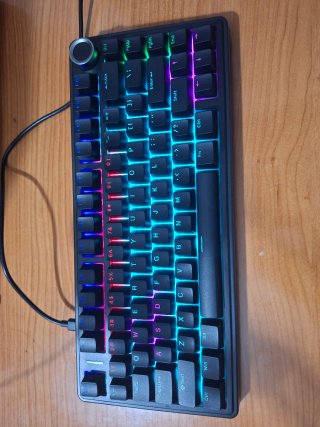 Teclado Mecánico Aula F75 Negro