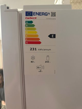 Nevera Corberó blanca ESCUCHO OFERTAS