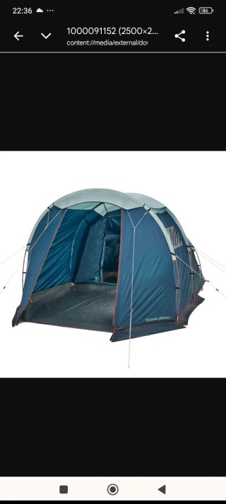 Tienda de campaña Quechua Arpenaz 4.1 4 plazas