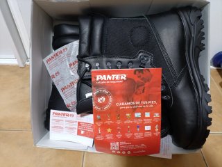 Botas militares Panter Talla 46 Negras