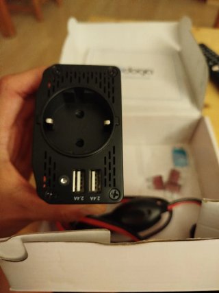 Inversor Odoga 300W 12V a 220V Dual USB