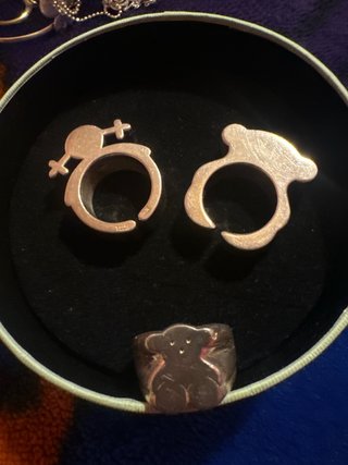 Anillos Tous Plata Ajustables 3x50€