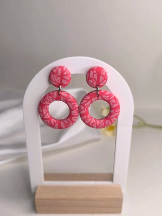 Pendientes Matisse Rosas