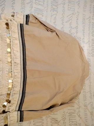 Lote 2 cazadoras mujer beige y azul