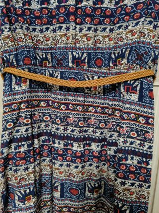 Vestido Silkey estampado talla única