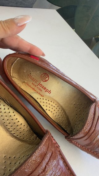 mocasines de cuero
