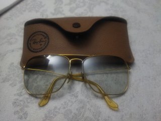 Gafas Ray-Ban Aviator Marrón y Dorado usa