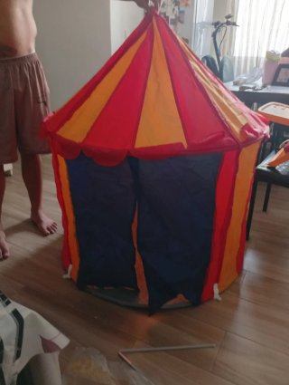 Casa de circo para niños