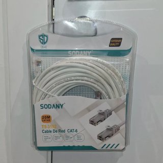 Cable de Red SODANY CAT-6 20M