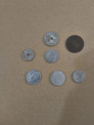 7 Monedas Colección Varias