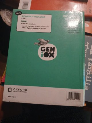 Biologia y geologia Oxford 3 de la eso