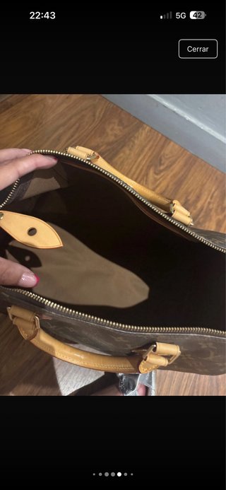 Bolso Louis Vuitton Marrón speedy 35