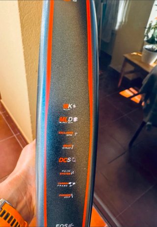 Pala de pádel AT10 Luxury Genius 18K