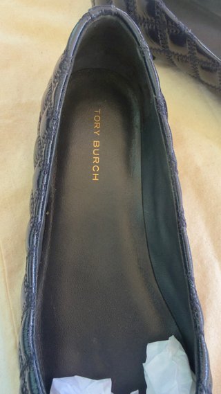 Tory Burch bailarinas de cuero Nuevo
