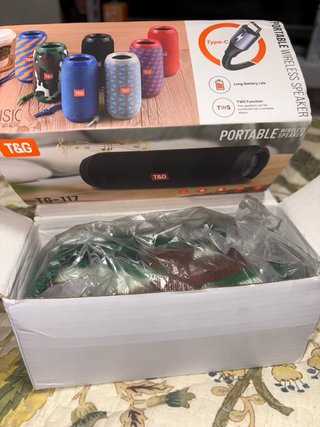 Altavoz Portátil T&G Bluetooth FM
