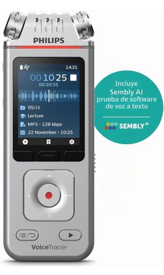 Grabadora Digital Philips VoiceTracer DVT4115