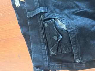 True Religion Tejano Negro Talla W32 L32