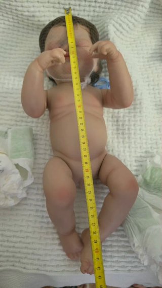 Muñeca Reborn Vinilo Suave 45cm