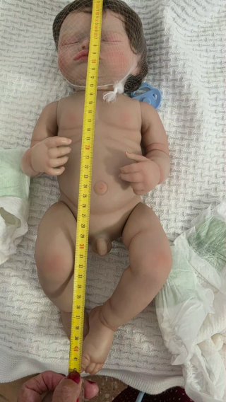 Muñeca Reborn Vinilo Suave 45cm