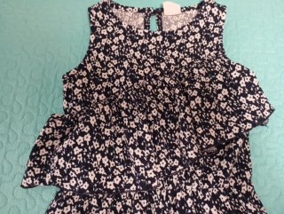 Mono niña Zara floral 9 años