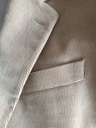 Chaqueta Antelina Beige XL