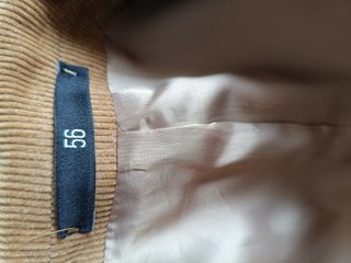 Chaqueta Antelina Beige XL