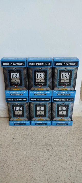 6 Scatole Premium Megacracks 25° Anniversario