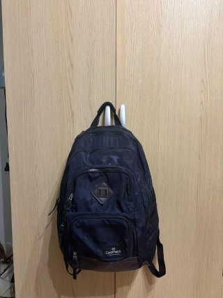Mochila CoolPack azul de camuflaje