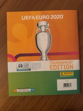 Álbum Tapa Blanda Eurocopa 2020 Oficial Panini