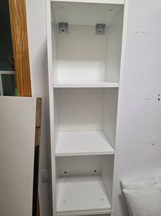 Estantería blanca modular