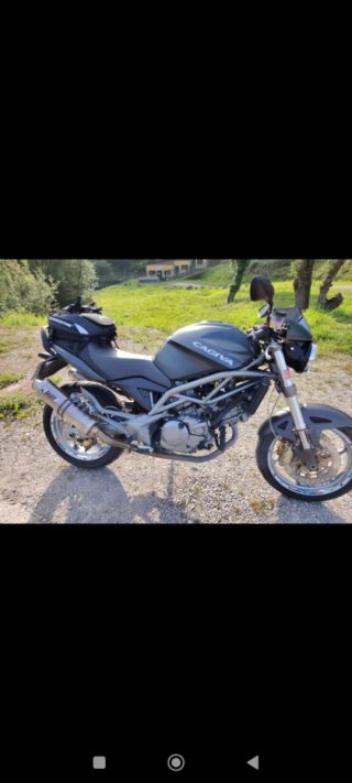 Moto Naked Gris/Plata