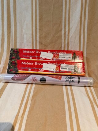 Luzes Natal Chuva Meteoros LED Exterior