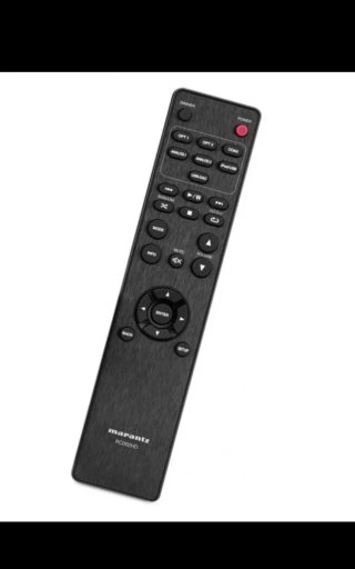Amplificador Marantz Negro y Madera
