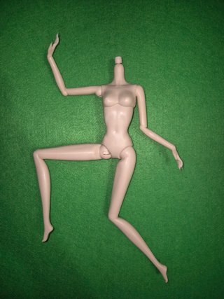 Cuerpo de muñeca estilo Barbie