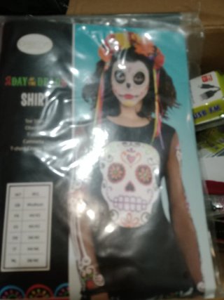 Disfraz Día de Muertos Talla M