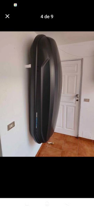 Baúl de techo para coche