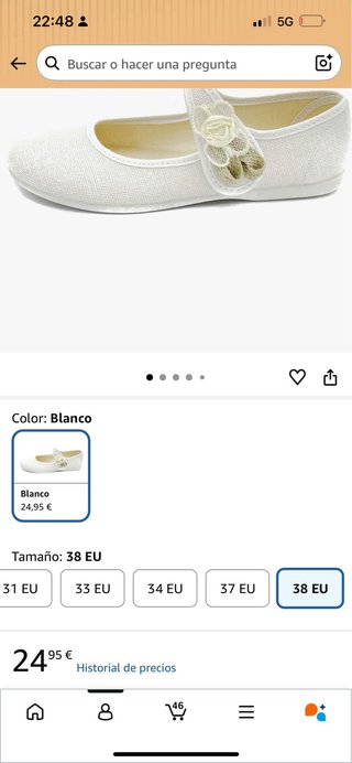 Zapatos niña blancos Pulpines