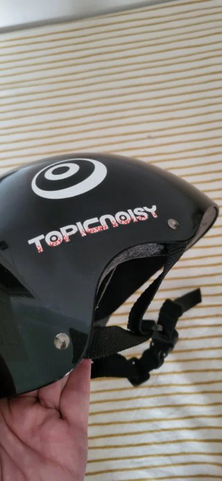 Casco negro bici/patinete infantil