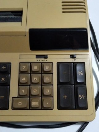 Calculadora Toshiba BC-1226PV Impresora Vintage