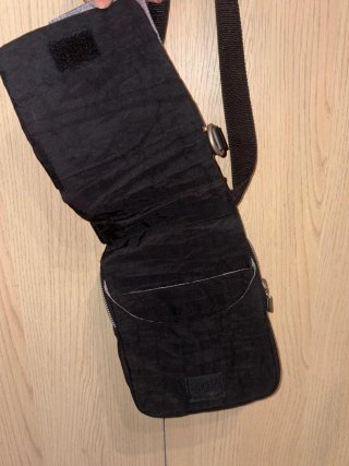 Bandolera hombre negra