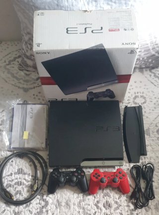 Consola Sony PS3 + Accesorios+9 juegos