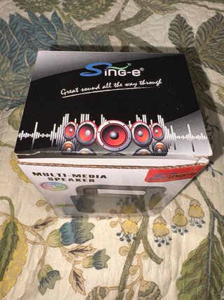 Altavoz Bluetooth Sing-e Super Bass 3