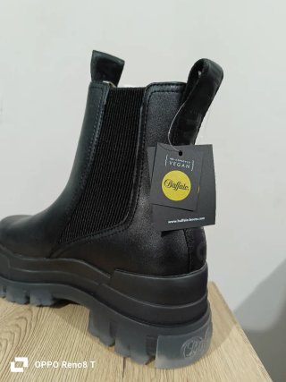 Buffalo Aspha Stivali Donna Neri